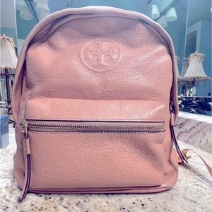 Tory Burch, salmon color back pack purse!